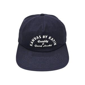 Kanvas by Katin Hat Heritage Baseball Navy Blue Embroidered Huckberry Snapback